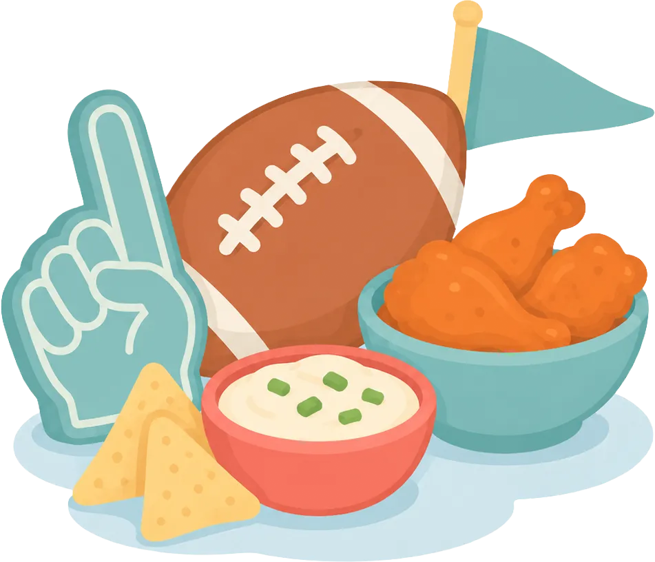 Game Day / Super Bowl Icon