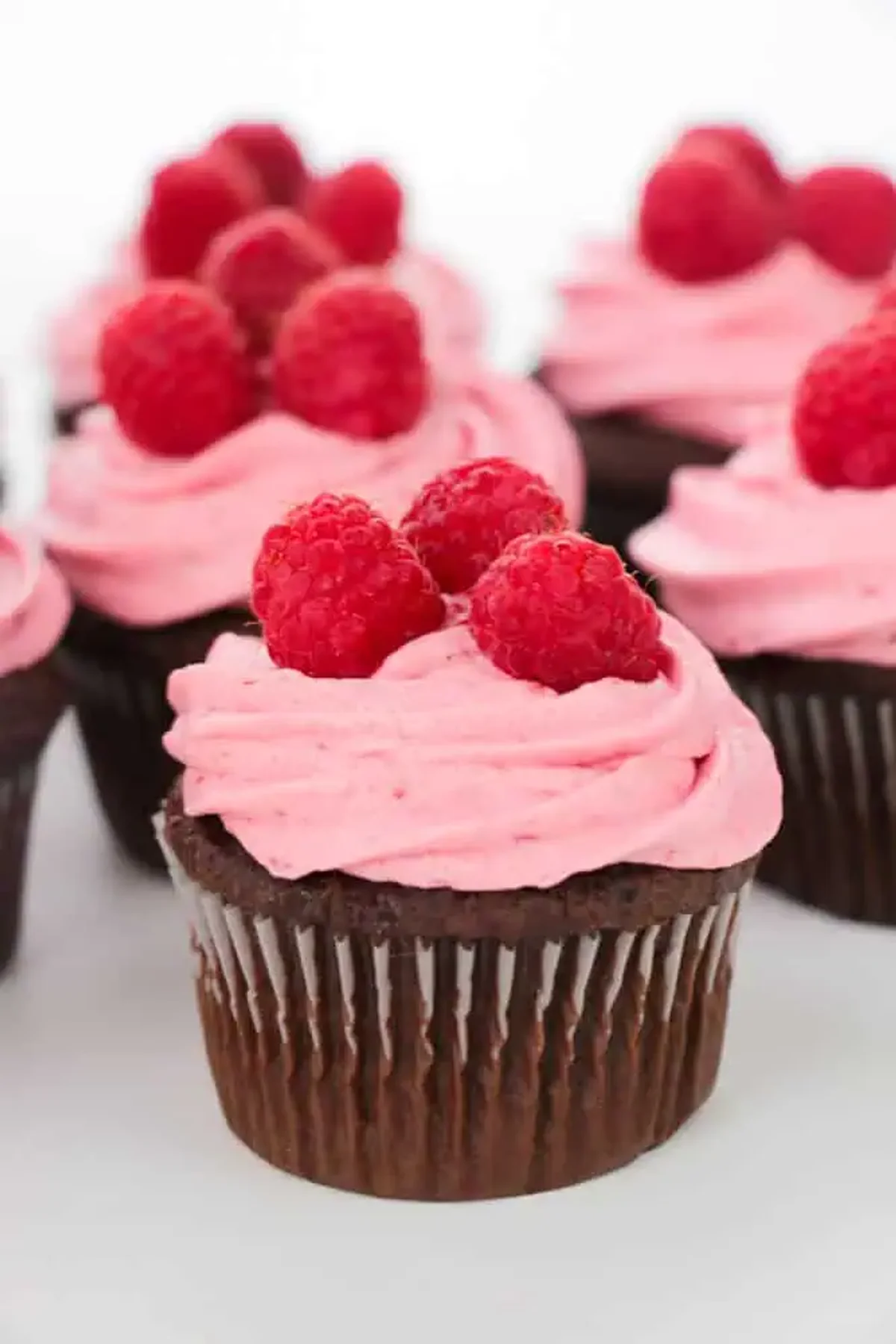 Chocolate Raspberry Cupcakes