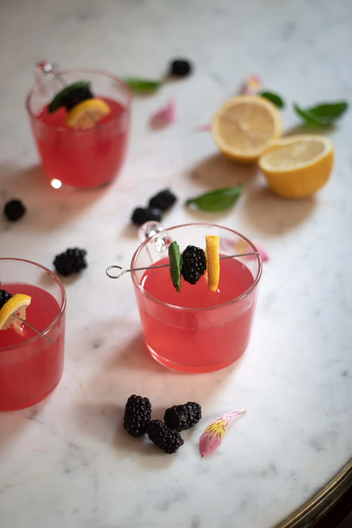 Blackberry + Mint Limeade