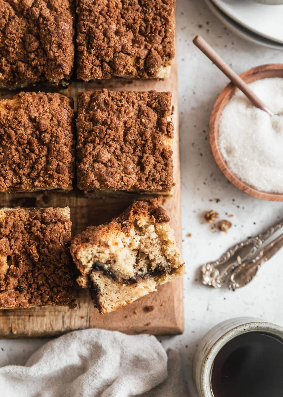 Brown Butter Banana Coffee Cake