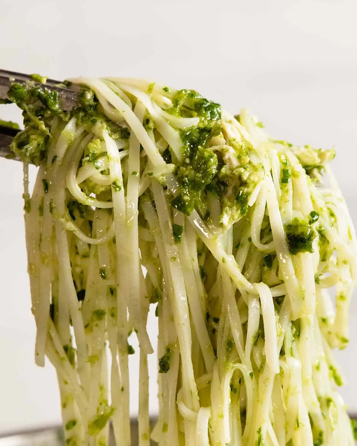 Green Ginger Rice Noodles