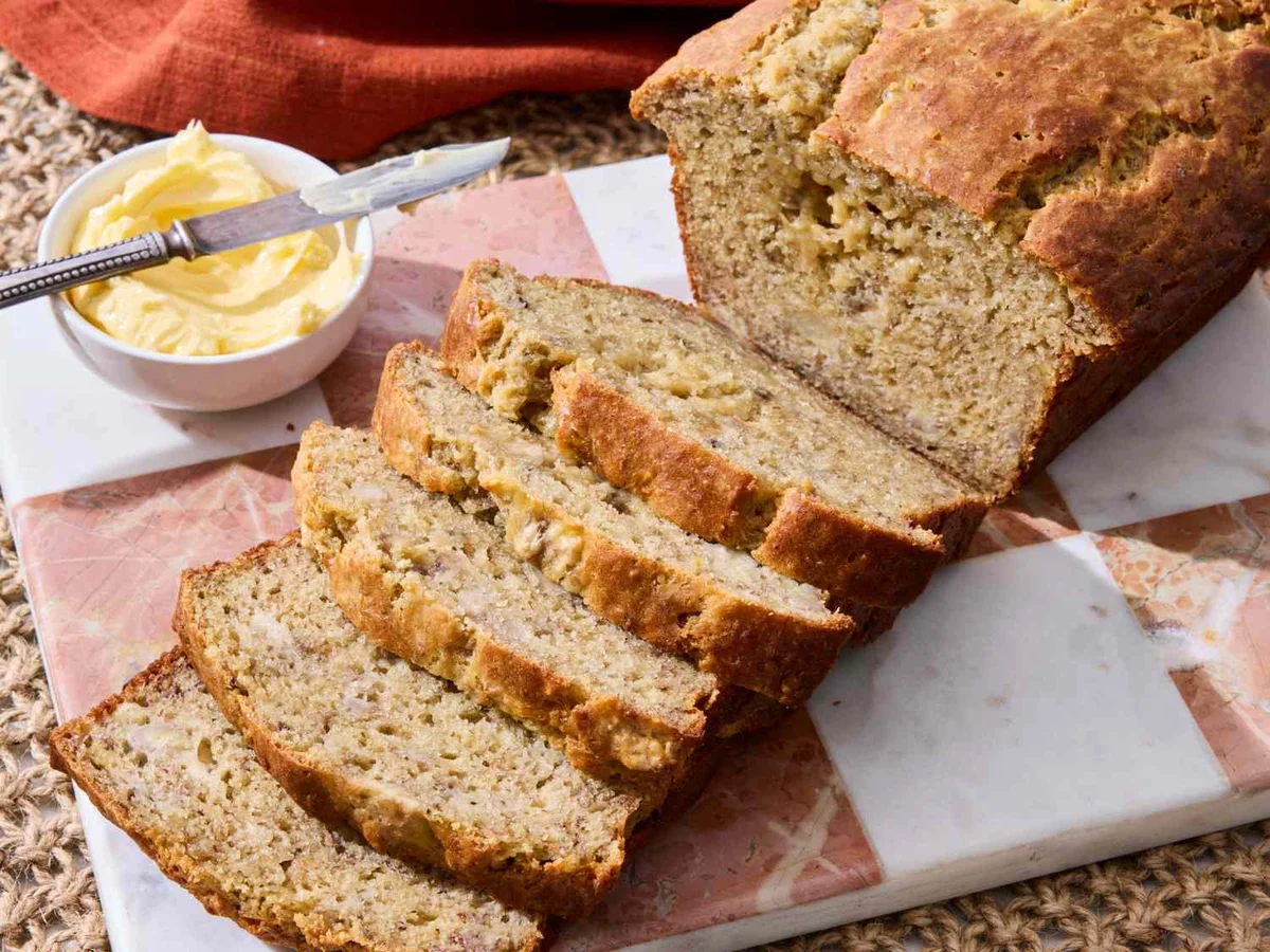 Cottage Cheese Banana Bread