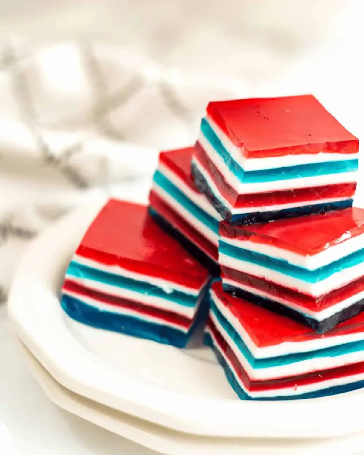 Patriotic Layered Jello