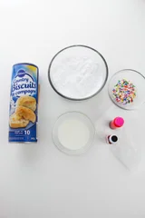 Pink Sprinkle Biscuit Donuts
