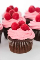 Chocolate Raspberry Cupcakes