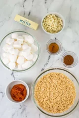 Pumpkin Rice Krispie Treats