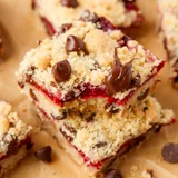 Raspberry Chocolate Chip Bars