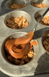 Chocolate Peanut Butter Oat Cups