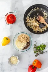 Lentil Stuffed Peppers