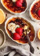 Cardamom Orange Crème Brûlée