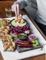 Beer Cheese Fondue + Game Day Snacks!