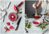 Watermelon Gin Fizz With Mint