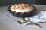 Coconut Cream Pie With Macadamia Nut Caramel
