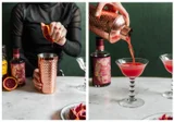Blood Orange Bourbon Aperol Cocktail (A.K.A. The Crumpled Receipt)