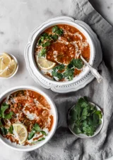 Red Lentil Soup With Harissa