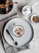 Vegan Irish Coffee With Coconut Cream + Hawaij