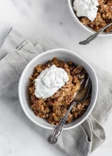 Gluten Free Apple Crisp With Irish Whiskey