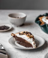 Chocolate Cream Pie + Bourbon Butterscotch