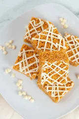 Pumpkin Rice Krispie Treats