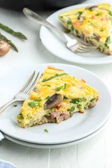 Ham and Cheese Frittata
