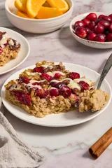 Baked Cranberry Oatmeal