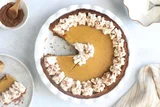 Pumpkin Cheesecake Pie