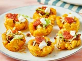 Loaded Tater Tot Taco Cups