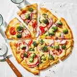 Hummus Pizza