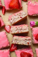 Strawberry Brownies
