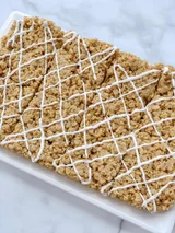 Dairy-Free Pumpkin Spice Rice Krispies Treats