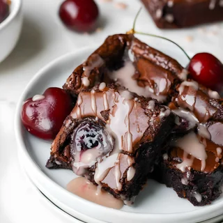 Chocolate Cherry Brownies
