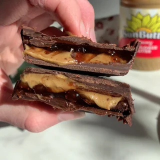 Strawberry Chocolate SunButter Cups