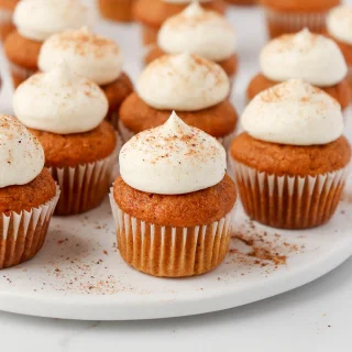 Mini Pumpkin Cupcakes