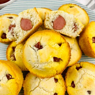 Corn Dog Muffins