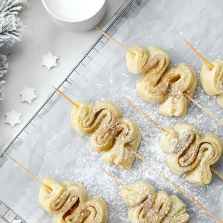 Puff Pastry Christmas Tree