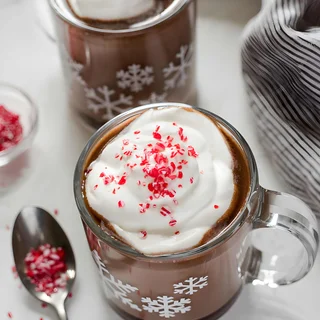 Crock Pot Peppermint Hot Chocolate