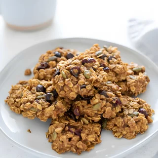 Pumpkin Breakfast Cookies