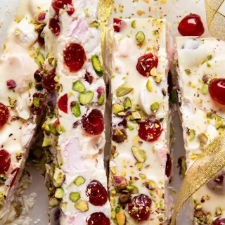 White Christmas Rocky Road