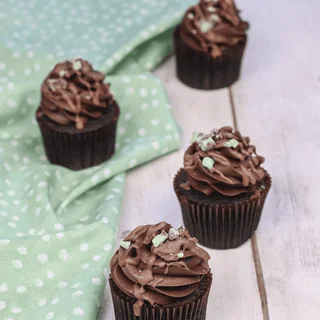 Chocolate Mint Cupcakes