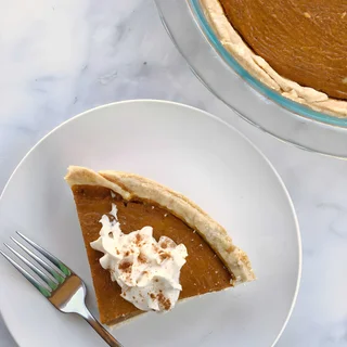 Vegan Pumpkin Pie with Coconut Milk