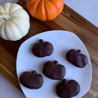 Homemade Reese's Peanut Butter Pumpkins (High-Protein)