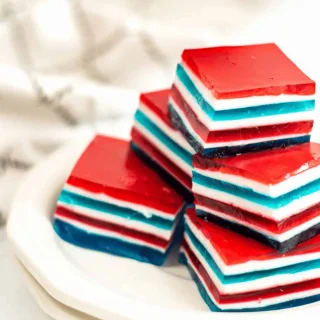 Patriotic Layered Jello