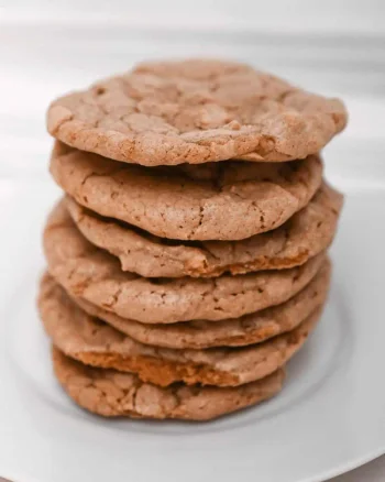 Vintage Chocolate Peanut Butter Cookies