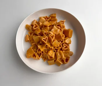 Heart-Shaped Vodka Pasta