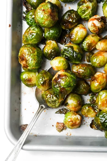 Honey Sriracha Brussels Sprouts