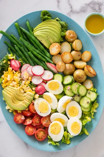 Vegetarian Nicoise Salad