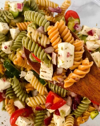 Tri-Color Rotini Pasta Salad