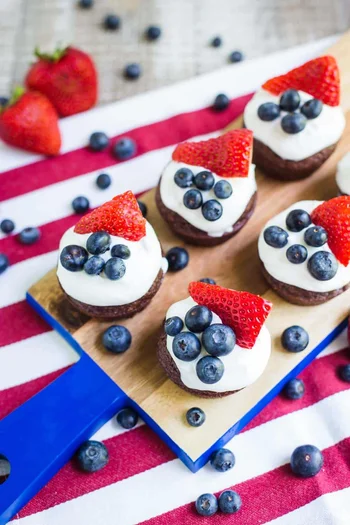 4th of July Brownies