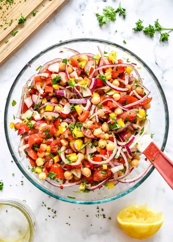 Make-Ahead Vegan Chickpea Salad