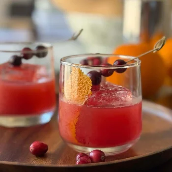 Cranberry Old Fashioned